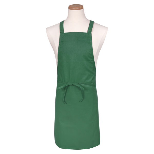 Chef Revival Chef 24/7Utility Bib Apron - Kelly Green 601NP-GN